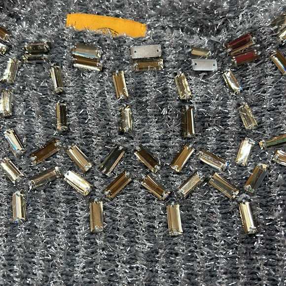 Sz Medium Ruby Rd Grey Silver Sweater NWT - Picture 8 of 8